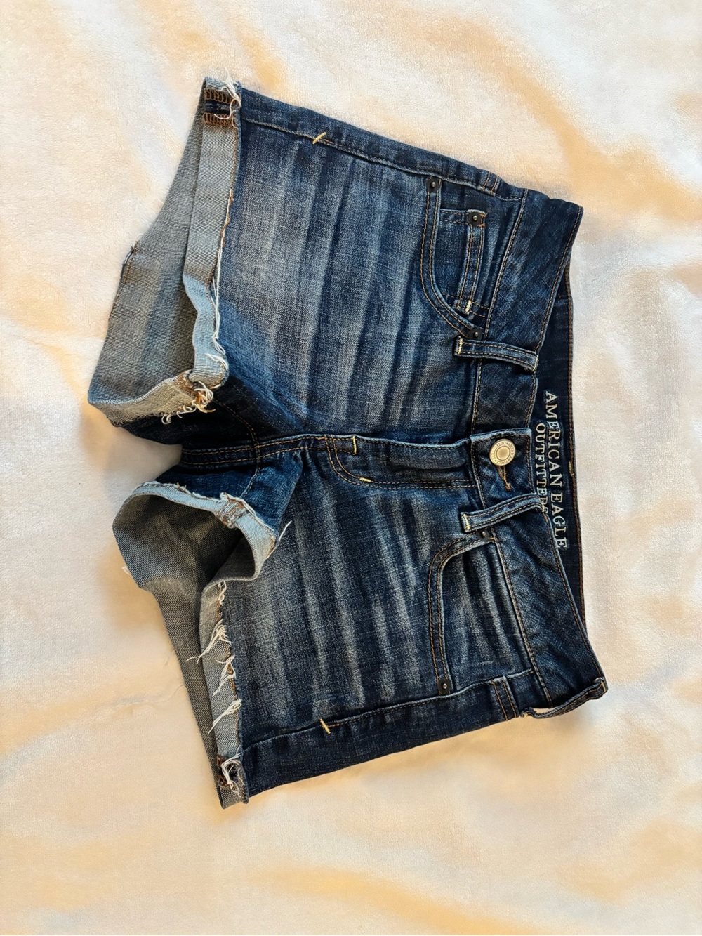 American Eagle Shortie Shorts Dark Blue